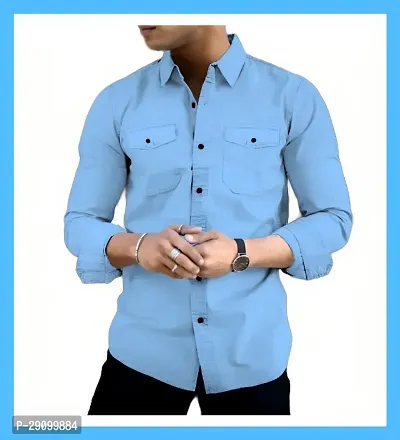 Stylish Double Pocket Shirts For Men
