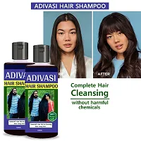 Adivasi pink Herbal Shampoo For Hair Nourishment Healthy Scalp Hair Growth (100ML Adivasi Shampoo 1 pcs)-thumb1