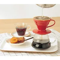 Hario V60 Plastic Coffee Dripper (Size 02, Red)-thumb2