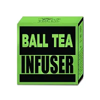 Tea Ball Infuser (Tea Strainer, Ball Strainer, Tea Filter, Tea Maker, Tea Ball, Stainless Steel) |Stainless Steel Food Grade Mesh | Perfect for Brewing Loose Leaf Tea ( 2 Units)-thumb2