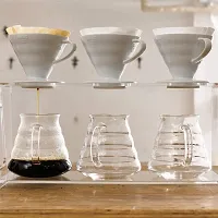 Hario V60 Plastic Coffee Dripper (Size 02, White)-thumb4