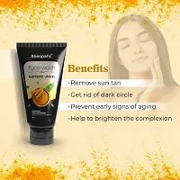 Sheopals Turmeric Ubtan For Tan Removal And Brightning Skin Face Wash (100 ml)-thumb3