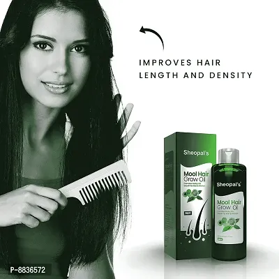 Mool Hair Grow Oil For Hair Fall Control Hair Regrowth Hair Baldness Treatment Best Hair Oil - 60 ml-thumb2