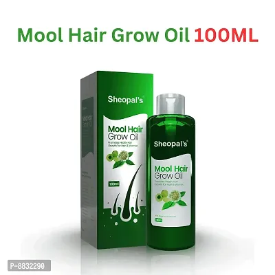 Mool Hair Grow Oil For Hair Fall Control Hair Regrowth Hair Baldness Treatment Best Hair Oil - 120 ml