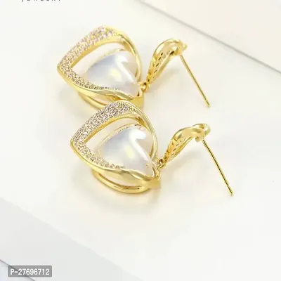 Korean Style Heart Western Earrings