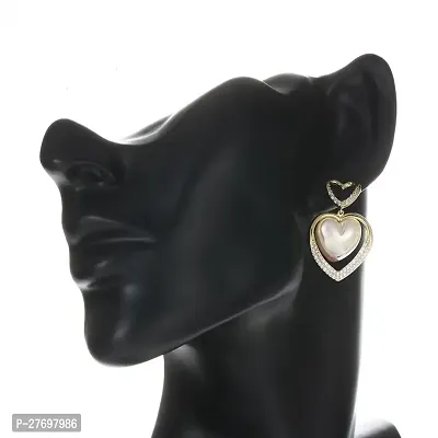 Korean Style Heart Western Earrings