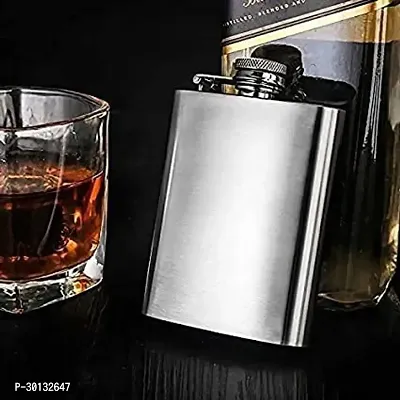 Gallery Hip Flask Stainless Steel 230 Ml