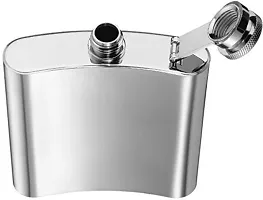 Stainless Steel stainless steel Hip Flask 236 ml-thumb1