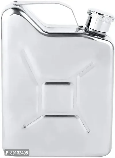 Silver Jerry Can 6 Oz 170 ml Stainless Steel Hip Flask 170 ml