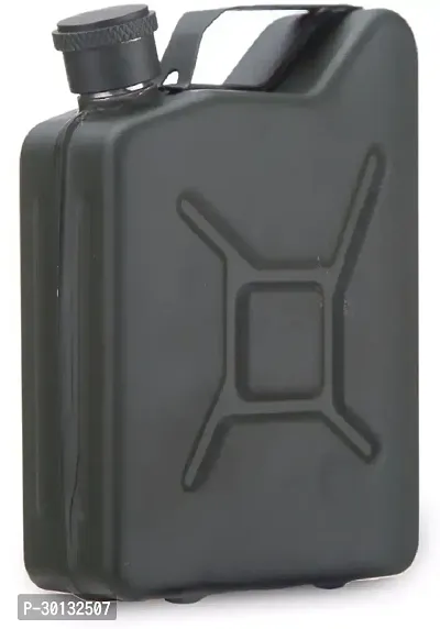 Black Jerry Can 6Oz Stainless Steel Hip Flask 170 ml