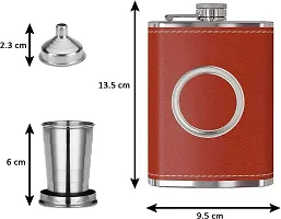 Hip Flasks for Pocket Drink Bottle 228 ml-thumb3