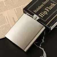 Stainless Steel Pocket Hip Flask 236 ml-thumb2