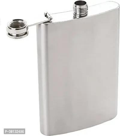 9 oz SS Silver Hip Flask Stainless Steel Hip Flask 260 ml-thumb2