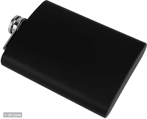 Hip Flask 260ml Black Matte Finish Drinks Pocket Stainless Steel Hip Flask-thumb2