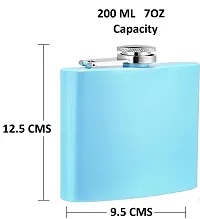 Stainless Steel Hip Flask 200 ml-thumb2