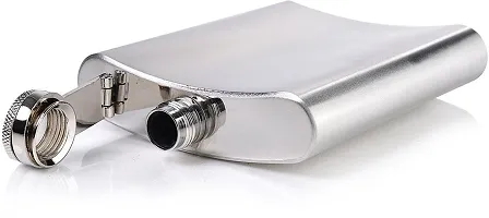 9 oz SS Silver Hip Flask Stainless Steel Hip Flask 260 ml-thumb2