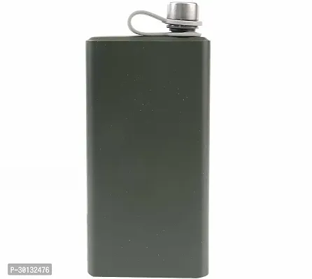 Stainless Steel Bottle Black Matt Hip Flask Stainless Steel Hip Flask 445 ml