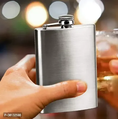 Stainless Steel Pocket Hip Flask 236 ml-thumb4