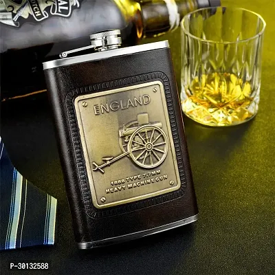 Stainless Steel Hip Flask 240 ml-thumb5