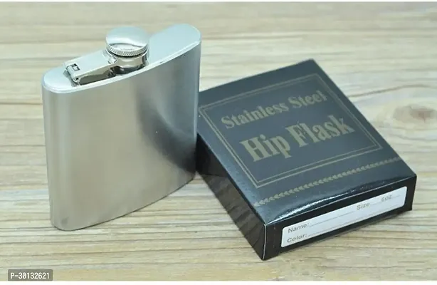 Stainless Steel stainless steel Hip Flask 236 ml-thumb5