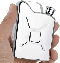 Silver Jerry Can 6 Oz 170 ml Stainless Steel Hip Flask 170 ml-thumb3