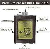 Stainless Steel Hip Flask 240 ml-thumb3