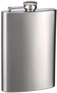 Stainless Steel Wine Bottle Alcohol beverage holder Flask 205 ml-thumb2