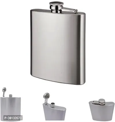 Stainless steell Stainless steel Hip Flask 207 ml-thumb2