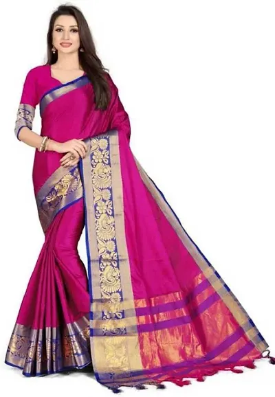 Stylish Saree With Blouse Piece For Women