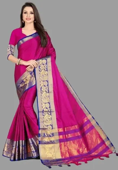 Stylish Saree With Blouse Piece For Women