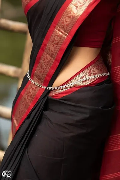 Must Have Silk Blend Saree with Blouse piece 