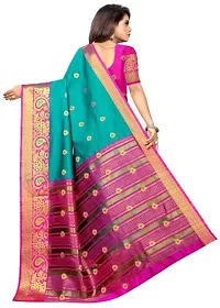 Fancy Chiffon Saree With Blouse Piece For Women-thumb1