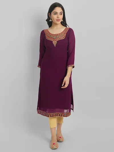 Stylish Fancy Georgette Kurta For Women