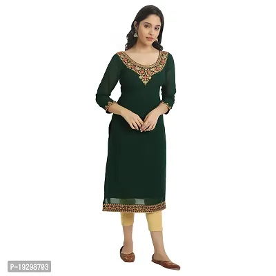 Stylish Fancy Georgette Kurta For Women-thumb0