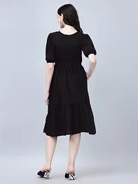 Stylish Rayon Solid Dress For Women-thumb2