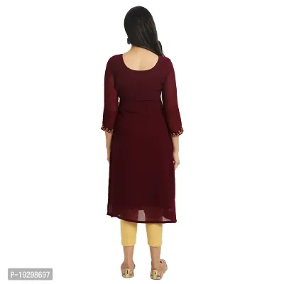 Stylish Fancy Georgette Kurta For Women-thumb4