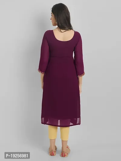 Stylish Fancy Georgette Kurta For Women-thumb2