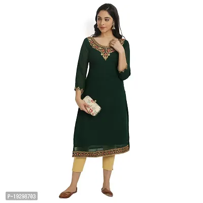 Stylish Fancy Georgette Kurta For Women-thumb5