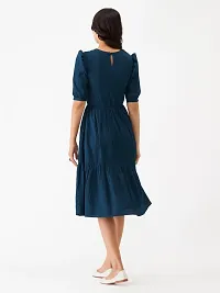 Stylish Rayon Solid Dress For Women-thumb2