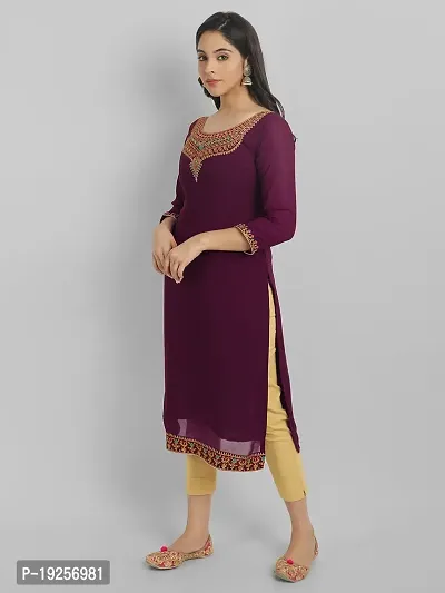 Stylish Fancy Georgette Kurta For Women-thumb5