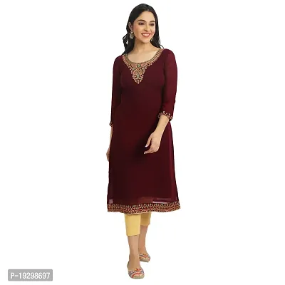 Stylish Fancy Georgette Kurta For Women-thumb0