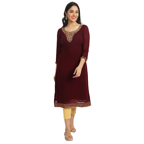 Stylish Fancy Georgette Kurta For Women