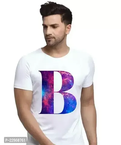 Comfortable White Polyester Tees For Men