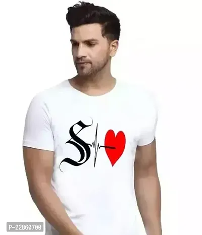 Comfortable White Polyester Tees For Men