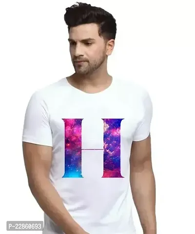 Comfortable White Polyester Tees For Men