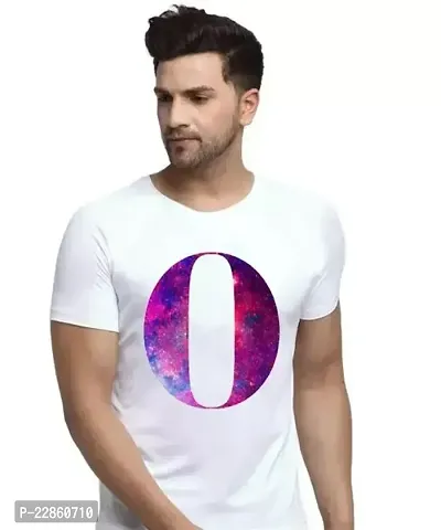 Comfortable White Polyester Tees For Men