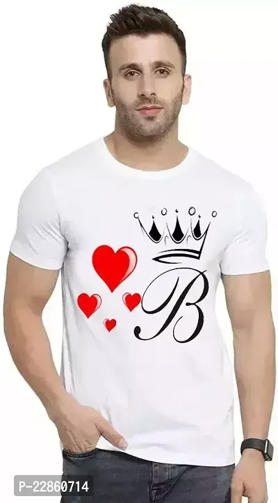 Comfortable White Polyester Tees For Men