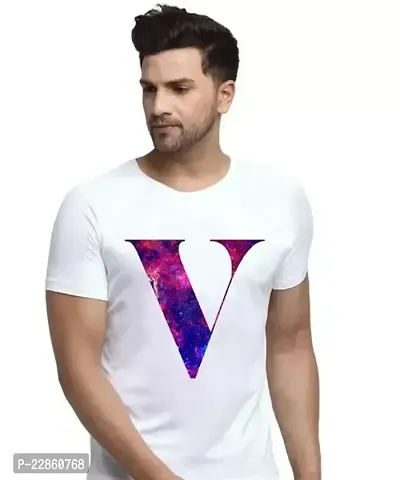 Comfortable White Polyester Tees For Men