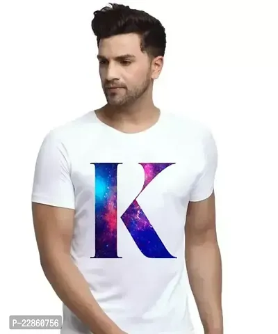 Comfortable White Polyester Tees For Men