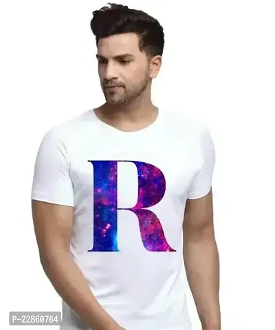 Comfortable White Polyester Tees For Men